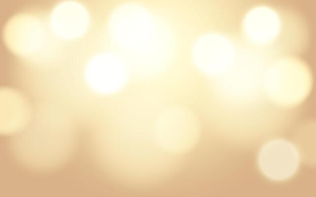 Golden bokeh on black background, eps 10 illustration bokeh particles, Background decoration