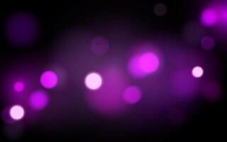 Purple bokeh soft light abstract backgrounds, eps 10 illustration bokeh particles, Backgrounds decoration vector