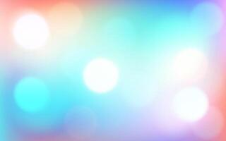 Colorful rainbow bokeh soft light abstract backgrounds, eps 10 illustration bokeh particles, Backgrounds decoration vector