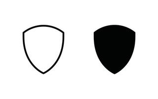 Shield icon set, Protection, Security icon illustration vector