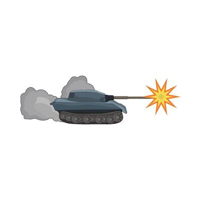 illustration of tank