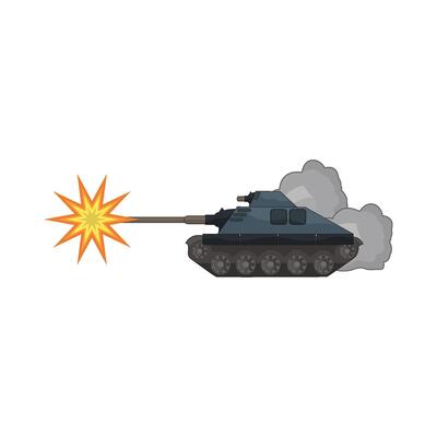 illustration of tank