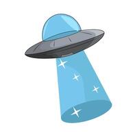 illustration of ufo vector