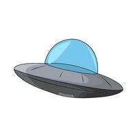 illustration of ufo vector
