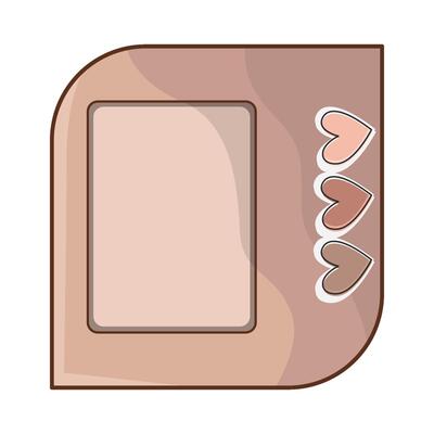 illustration of photo frame