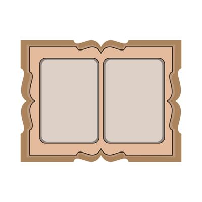 illustration of photo frame