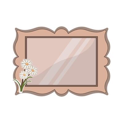 illustration of photo frame