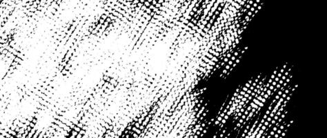 illustration of abstract black and white grunge texture background vector