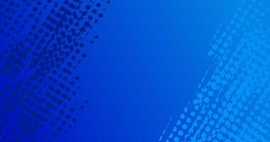 abstract elegant gradient blue background with halftone vector