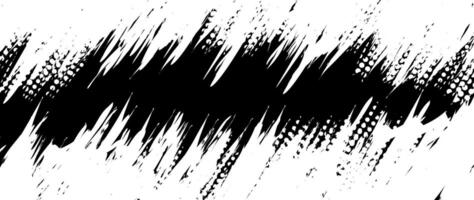 illustration of abstract black and white grunge texture background vector