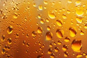 Crisp Beer cold background. Generate Ai photo