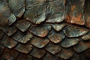 Macro shot of a detailed metallic surface with an intricate texture, suitable for backgrounds photo