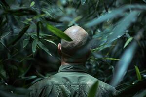 Exploring the depths of the green jungle photo