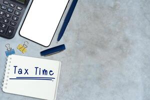 Notification of the need to file tax returns photo