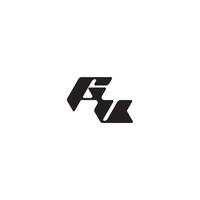 dynamic and cool design VG monogram initial logo letter esport concept vector