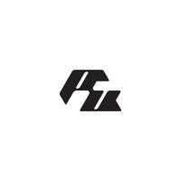 dynamic and cool design UP monogram initial logo letter esport concept vector