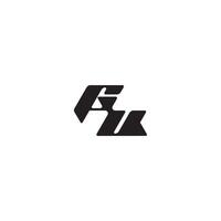 dynamic and cool design UG monogram initial logo letter esport concept vector