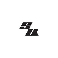 dynamic and cool design US monogram initial logo letter esport concept vector