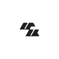 dynamic and cool design UU monogram initial logo letter esport concept vector