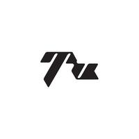 dynamic and cool design VT monogram initial logo letter esport concept vector