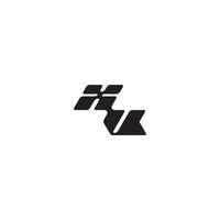 dynamic and cool design VX monogram initial logo letter esport concept vector