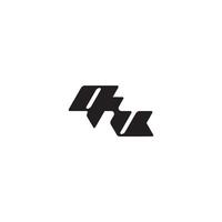 dynamic and cool design VQ monogram initial logo letter esport concept vector