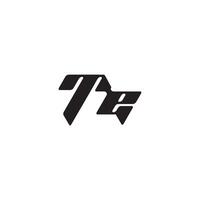 esport concept ET dynamic and cool design monogram initial logo letter vector