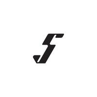 esport concept monogram initial logo letter dynamic and cool design JR vector