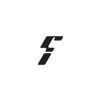 esport concept monogram initial logo letter dynamic and cool design IR vector