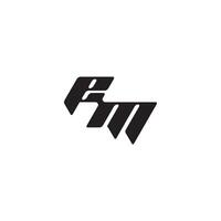 monogram initial logo dynamic and cool design ME esport concept letter vector