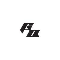 monogram initial logo dynamic and cool design OG esport concept letter vector