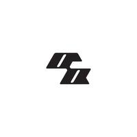 monogram initial logo dynamic and cool design OO esport concept letter vector