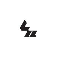 monogram initial logo dynamic and cool design OL esport concept letter vector