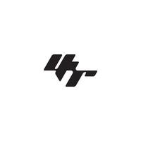 monogram initial logo dynamic and cool design RY esport concept letter vector