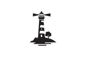 lighthouse icon, Lighthouse icons set. Tower lighthouse icon vector