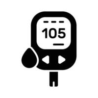 An icon of glucometer in editable style up for premium use vector