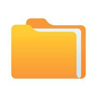 Take a look at creatively crafted icon of folder, data storage vector