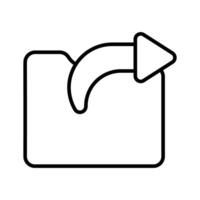 Shortcut app icon design isolated on white background vector
