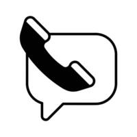Carefully crafted communication app icon design, ready for premium use vector