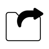 Shortcut app icon design isolated on white background vector
