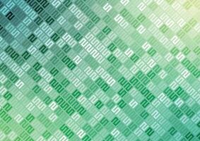 Geometric pattern green line soft decoration background vector