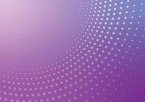 Presentation purple dot pattern modern background vector