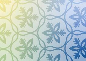 Flower soft hand drawing texture gradient background vector