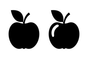 Apple icon. Apple sign symbol for web site and app design. vector