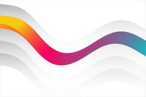 liquid background with rainbow colour vector
