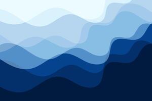 abstract liquid background with gradient blue vector