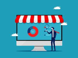 how to choose the right ecommerce platform for your business vector