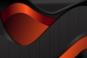 Abstract fluid background with born and black color vector