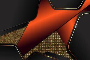 Abstract background diagonal shape with born and black vector