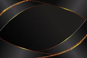 Abstract fluid background with black and born color vector